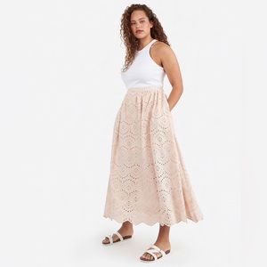 NWOT Express eyelet maxi skirt